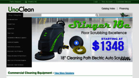 What Unoclean.com website looked like in 2021 (3 years ago)