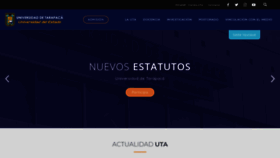 What Uta.cl website looked like in 2021 (3 years ago)