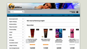 What Uv-point.de website looked like in 2021 (4 years ago)