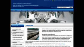 What Used-flour-machinery.com website looked like in 2021 (5 years ago)