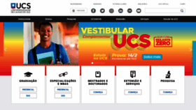 What Ucs.br website looked like in 2021 (3 years ago)