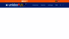 What Unisba.ac.id website looked like in 2021 (3 years ago)