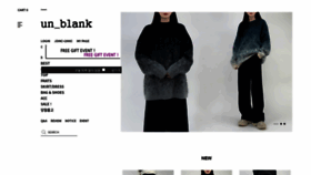 What Unblank.co.kr website looked like in 2021 (3 years ago)