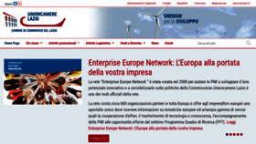 What Unioncamerelazio.it website looked like in 2021 (3 years ago)