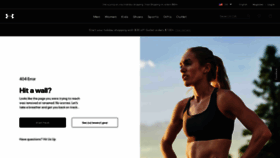 What Underarmour.com website looked like in 2021 (3 years ago)