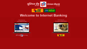 What Unionbankonline.co.in website looked like in 2021 (3 years ago)