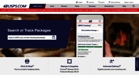 What Usps.com website looked like in 2021 (3 years ago)