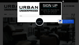 What Urbanunderpriced.com website looked like in 2021 (3 years ago)