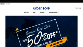 What Urbansole.com.pk website looked like in 2021 (3 years ago)