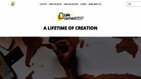 What Untamedcreativesociety.com website looked like in 2021 (3 years ago)