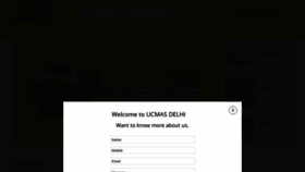 What Ucmasdelhi.com website looked like in 2021 (3 years ago)
