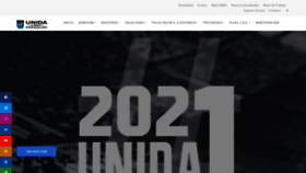 What Unida.edu.py website looked like in 2021 (3 years ago)