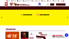 What Utp.edu.pl website looked like in 2021 (3 years ago)