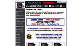 What Usdieselchips.com website looked like in 2021 (3 years ago)