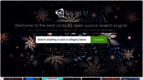 What Unitylist.com website looked like in 2021 (3 years ago)
