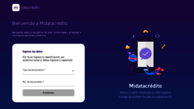 What Usuario.midatacredito.com website looked like in 2021 (4 years ago)
