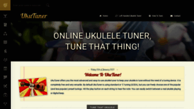 What Ukutuner.com website looked like in 2021 (3 years ago)