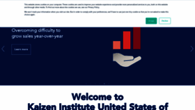 What Us.kaizen.com website looked like in 2021 (3 years ago)