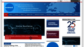 What Uni-med.net website looked like in 2021 (3 years ago)