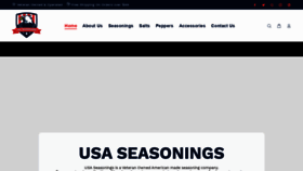 What Usaseasonings.com website looked like in 2021 (3 years ago)
