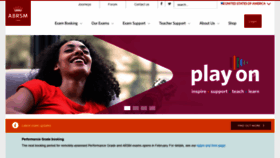 What Us.abrsm.org website looked like in 2021 (3 years ago)