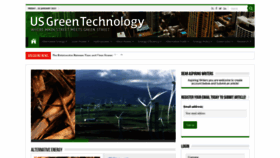 What Usgreentechnology.com website looked like in 2021 (3 years ago)