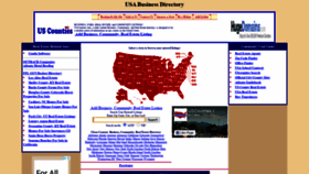 What Uscounties.com website looked like in 2021 (3 years ago)