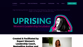 What Uprisingincubator.com website looked like in 2021 (3 years ago)