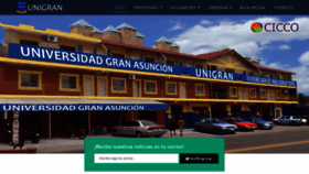 What Unigran.edu.py website looked like in 2021 (3 years ago)