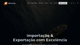 What Ultracomex.com.br website looked like in 2021 (3 years ago)