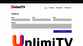 What Unlimitv.co.uk website looked like in 2021 (3 years ago)