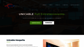 What Unicablemargarita.com website looked like in 2021 (3 years ago)