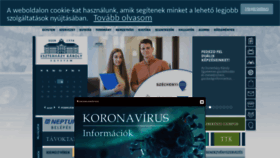 What Uni-eszterhazy.hu website looked like in 2021 (3 years ago)