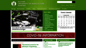 What Uniag.sk website looked like in 2021 (3 years ago)