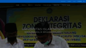 What Uin-malang.ac.id website looked like in 2021 (3 years ago)