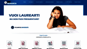 What Unimagnagrecia.it website looked like in 2021 (4 years ago)