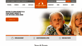 What Utahfirst.org website looked like in 2021 (3 years ago)
