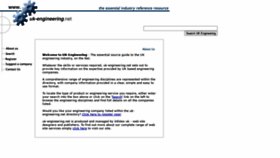 What Uk-engineering.net website looked like in 2021 (3 years ago)