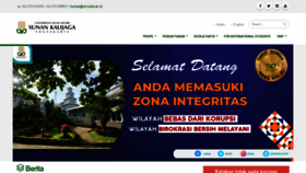 What Uin-suka.ac.id website looked like in 2021 (3 years ago)