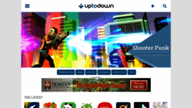 What Uptodown.com website looked like in 2021 (3 years ago)