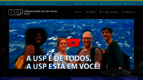 What Usp.br website looked like in 2021 (3 years ago)