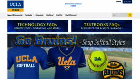 What Uclastore.com website looked like in 2021 (3 years ago)
