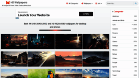What Uhdwallpapers.org website looked like in 2021 (5 years ago)