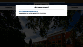 What Unijos.edu.ng website looked like in 2021 (3 years ago)