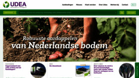 What Udea.nl website looked like in 2021 (3 years ago)