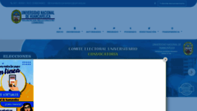 What Unh.edu.pe website looked like in 2021 (3 years ago)