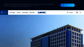 What Umc.com website looked like in 2021 (3 years ago)