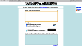What Upsidedowntext.com website looked like in 2021 (3 years ago)