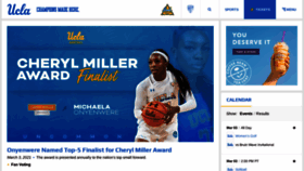 What Uclabruins.com website looked like in 2021 (3 years ago)