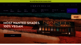 What Urbandecay.ca website looked like in 2021 (3 years ago)